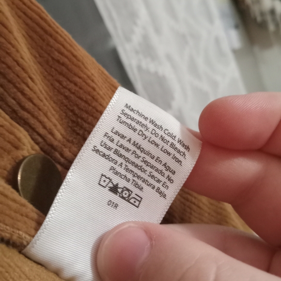 Cute Brown Coudoury Crop Jacket Blazer (Time & Tru) - Picture 3 of 7